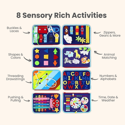 Toddla™ Montessori Busy Board