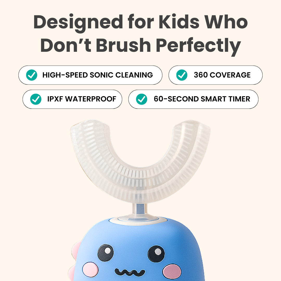 Toddla™ U-Shaped 360º Ultrasonic Toothbrush
