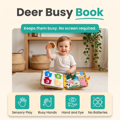 Toddla™ Deer Busy Book