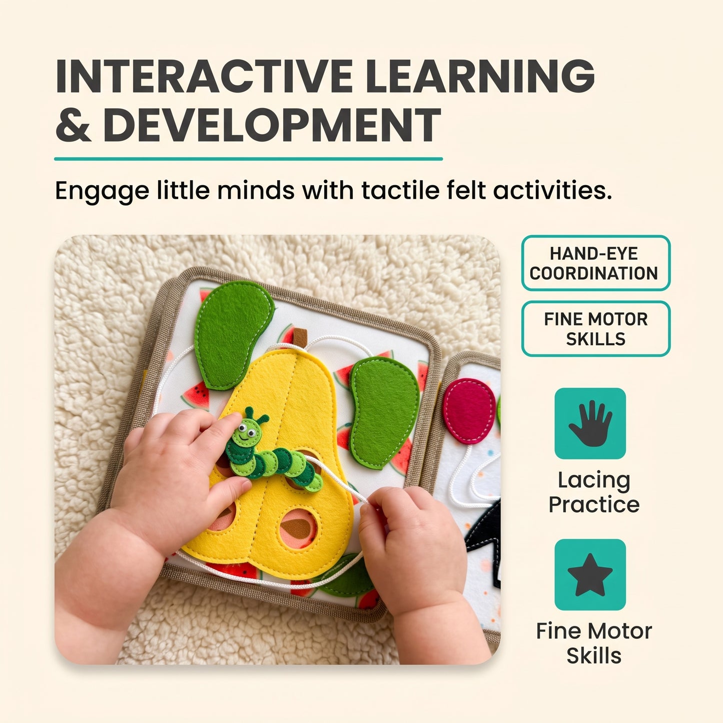 Toddla™ Deer Busy Book