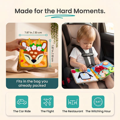 Toddla™ Deer Busy Book