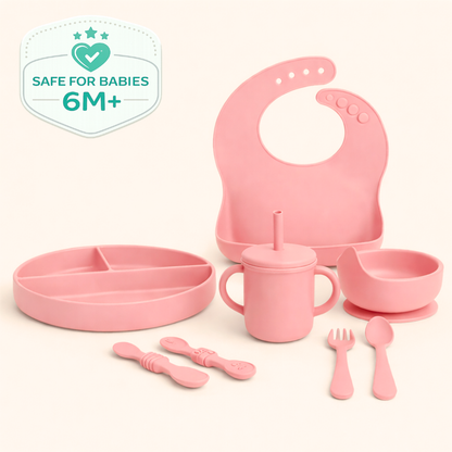 Toddla™ Silicone Baby Feeding Set